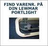 Lewmar portlight guide