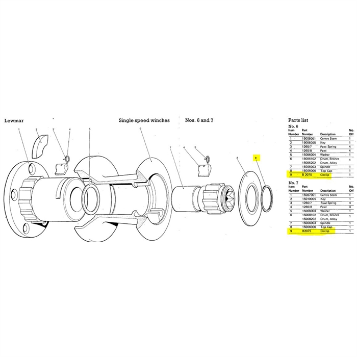 CRIMPED CIRCLIP (WSM125SO2)