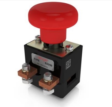 ED250-21 Nødstop IP55 250 A 1 pol inkl. knop