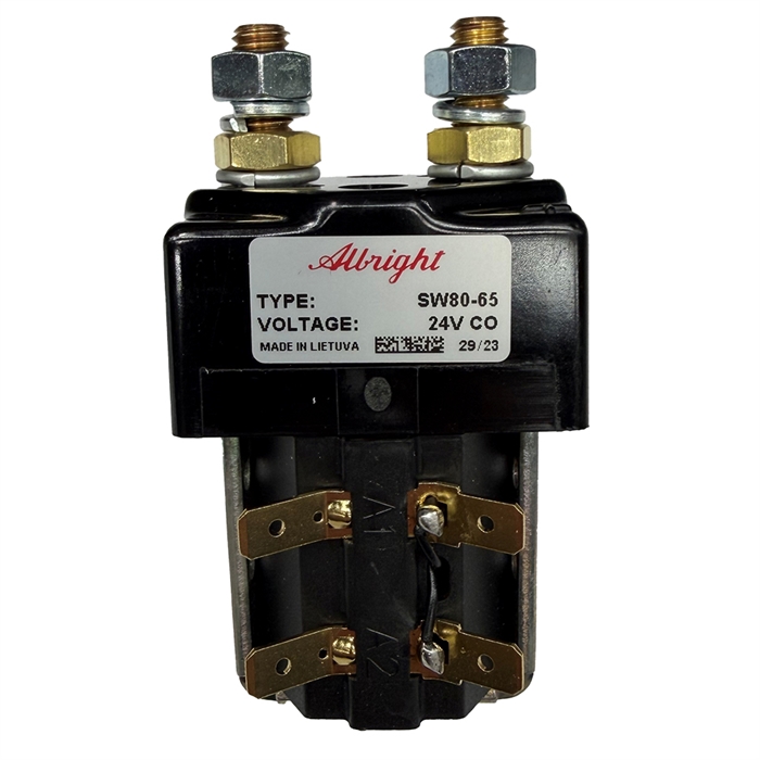 SW80-65 24V co 100A 1 pol støv,