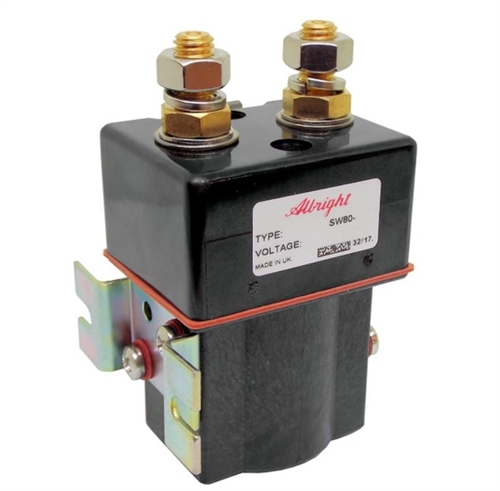 SW80-1869PL 12V int 100A 1 pol ip66 store kontaktflader